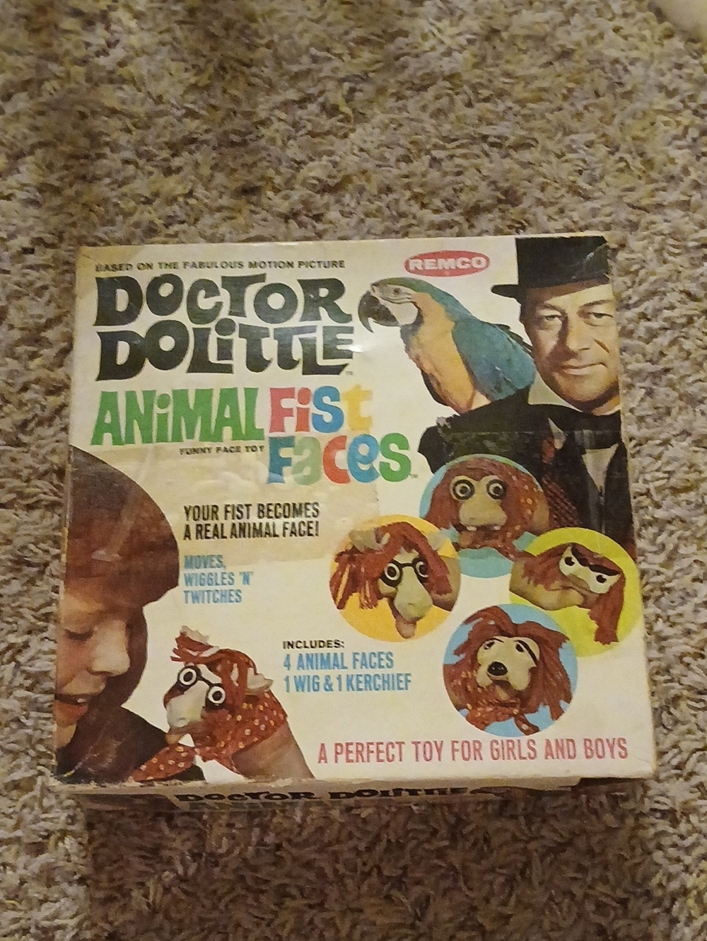 Doctor Dolittle Animal Fist Faces Toy - Multicolor